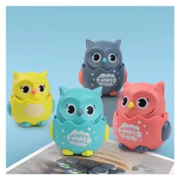 Sanjary Press & Go Owl Toy for Toddlers Running Wind-Up Baby Owl toy for kids pack of 1 color design may vary image 4