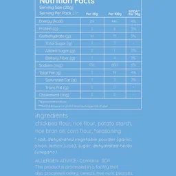 Natch chickpea Popped Chips - garlic & herb (pack of 3 - 55 g) image 5