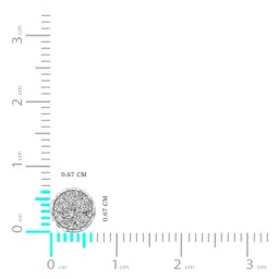 Joyalukkas 18k (750) Purity Rose Gold Twilight Cluster Diamond Earrings image 4