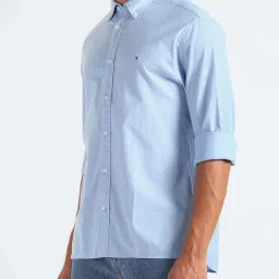 Tommy Hilfiger Blue Regular Fit Shirt image 3