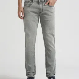 Pepe Jeans Grey Slim Fit Jeans-image-44
