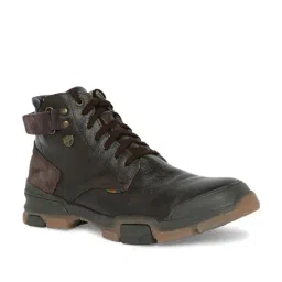 Buckaroo Men's New Uri Brown Biker Boots image 2