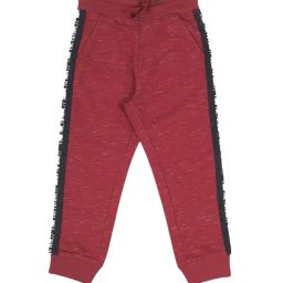 Plum Tree Kids Red Textured Joggers-picture-9