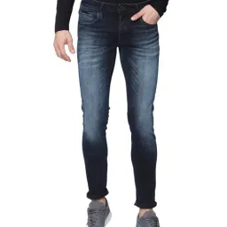 Antony Morato Dark Blue Tapered Fit Jeans-image-90