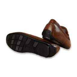 Code by Lifestyle Men's Tan Loafers image 3
