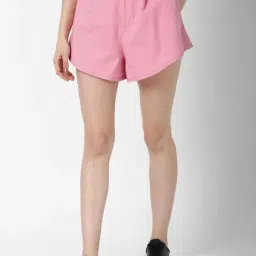 Forever 21 Light Pink Regular Fit Shorts-picture-17