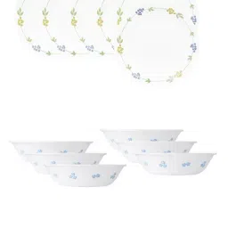 Corelle Livingware 12 Pc Basic, Mini, Starter Breakfast Set Versa Bowl - Secret Garden-image-25