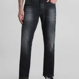 Jack & Jones Dark Blue Denim Cotton Regular Fit Jeans-picture-39