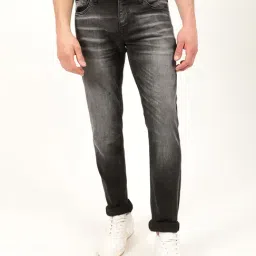 Antony Morato Black & Grey Slim Fit Jeans-image-45