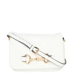 Aldo White Quilted Medium Sling Handbag-image-29