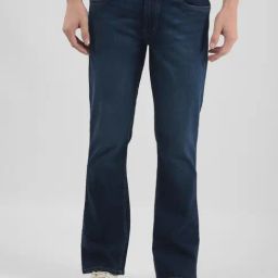 Numero Uno Dark Blue Boot Cut Jeans-picture-34