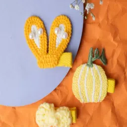 Jewelz Bright Yellow Casual Wear Clips for Kids ¿ Pack of 3-image-22