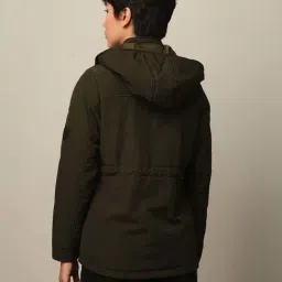 Only Green Solid Jacket image 2