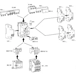 ABB 250 mA Motor Protection Circuit Breaker, 690, 1SAM250000R1002MS116-0.25 image 5