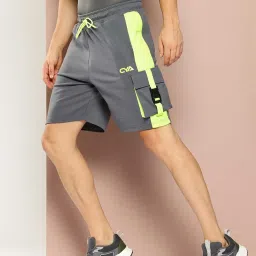 Club York Grey Regular Fit Sports Shorts image 3