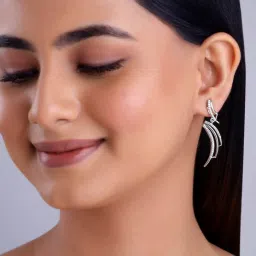 GIVA 925 Sterling Silver Earrings for Women image 3