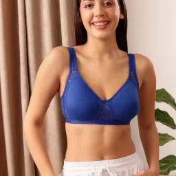 Clovia Blue Non Padded Full Coverage Bra-picture-26