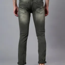 Cantabil Olive Green Regular Fit Jeans image 2