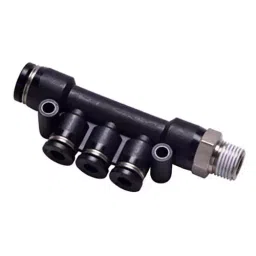 Airtac PKD Series Male Reducer Triple Branch 10 mm Dia. PKD 10-803 D-image-2