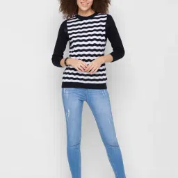 Globus Black & White Striped T-Shirt image 4