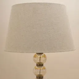 Pure Home and Living Beige Cotton Solid Lamp Shade-picture-45