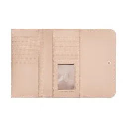 Guess Cream Abbas Logo Slim Wallet image 4