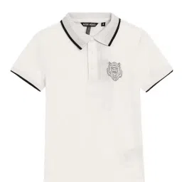 Antony Morato Kids White Solid  Polo T-Shirt-picture-36