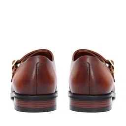 ROSSO BRUNELLO Men Round Toe Formal Monk Shoes image 4