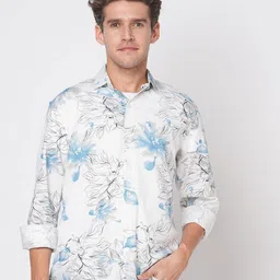 Mast & Harbour Men Relaxed Floral Printed Casual Shirt-picture-40