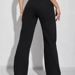 SAKIA Women Jean Straight Fit High-Rise Stretchable Jeans image 3