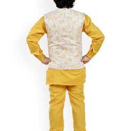 Sangria Boys Solid Kurta with Pyjama image 4