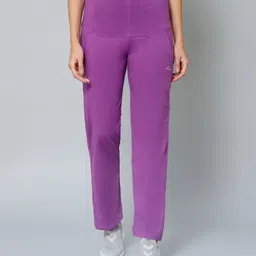 Zelena High Waisted Maternity Postpartum Trouser With Pockets - Light Purple-picture-14