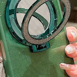 Luxury Kase Quirky iPhone 16 Plus Magnetic Stand Shockproof Back Case image 2