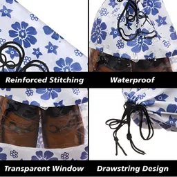 Aura White Set of 6 Regular Shoes Organiser Organisers image 4