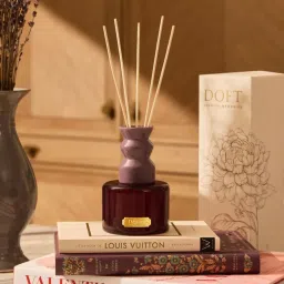 Doft Cosmic Purple Diffuser with 8 Reed Sticks Set image 3