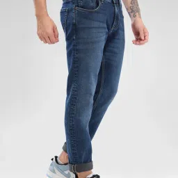 Spykar Blue Slim Fit Jeans image 3