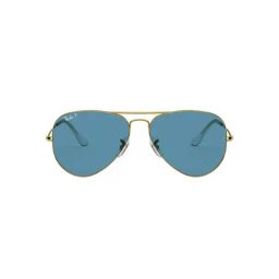 Ray-Ban 0RB3025 Light Blue Polarized Icons Aviator - 58 mm-picture-1