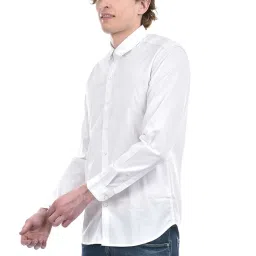 Numero Uno White Slim Fit Shirt image 3