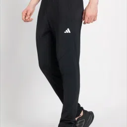 Adidas Black Regular Fit Sports Trackpants image 3