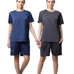 Vimal Jonney Multicolored Regular Fit T-Shirt With Shorts (Pack Of 2)-picture-37