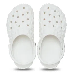 Crocs Men's Classic White Back Strap Clogs image 3