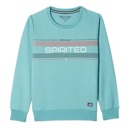 Monte Carlo Kids Blue Printed Full Sleeves Sweatshirt-image-50