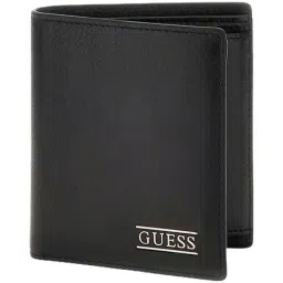 GUESS Black Leather Bi-Fold Wallet-picture-30