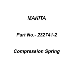 Makita Compression Spring Size 17 for PT001G, Part No 232741-2-picture-22