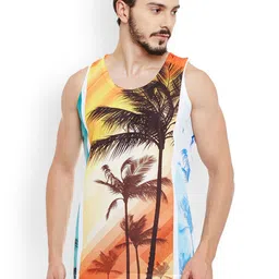 Wear Your Mind Men Multicoloured Printed Round Neck Regular Fit T-shirt-picture-54