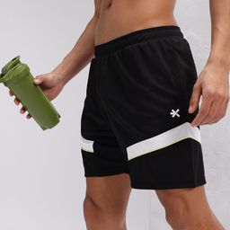 HRX by Hrithik Roshan Men Rapid Dry Striped Running Shorts-picture-11