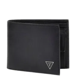 GUESS Black Leather Bi-Fold Wallet-picture-18