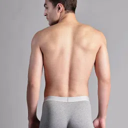 Tommy Hilfiger Multicolored Cotton Slim Fit Printed Trunks - Pack of 3 image 3