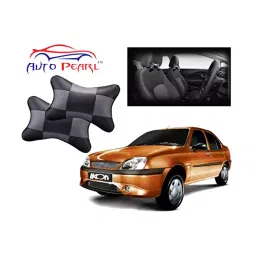 Auto Pearl Black Grey Car Neck Cushion/Neck Pillow Compatible with Ford Ikon-picture-17