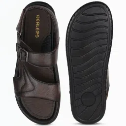 Healers by Liberty Men's Brown Back Strap Sandals image 4
